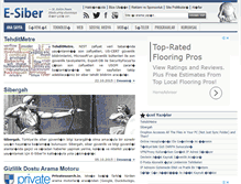 Tablet Screenshot of e-siber.com
